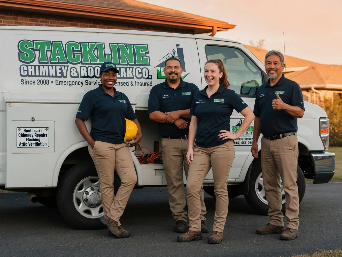 Chimney flashing repair company in Dexter City, OH